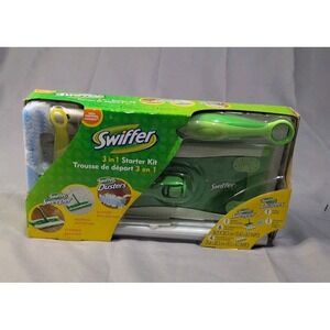 Swiffer 3 in 1 Starter Kit Sweeper/Duster NEW‎ Discontinued